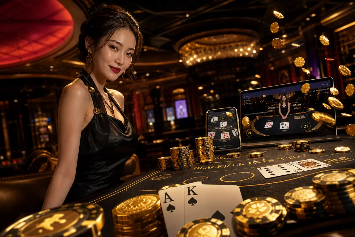 efawin Casino dealer langsung studio siaran video